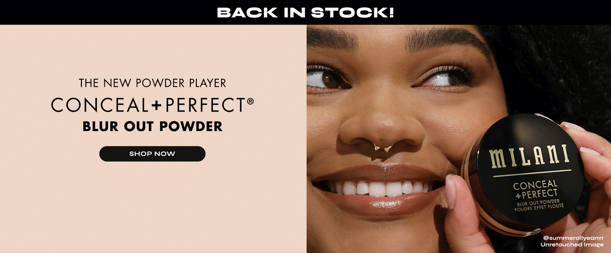 Back in stock! blur out powder 