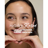 Demonstration video for: Highly Rated Lash Extensions Mascara